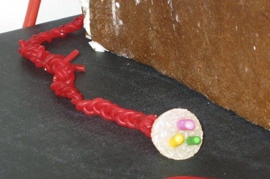 Gummy Power Cord Closeup of a power cord made from gummies